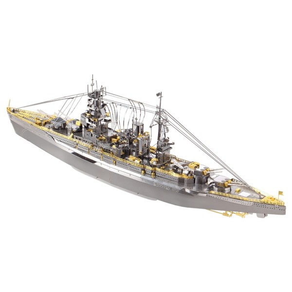 Metall puslespill modell bygg sett Nagato klasse slagskip stikksag leketøy