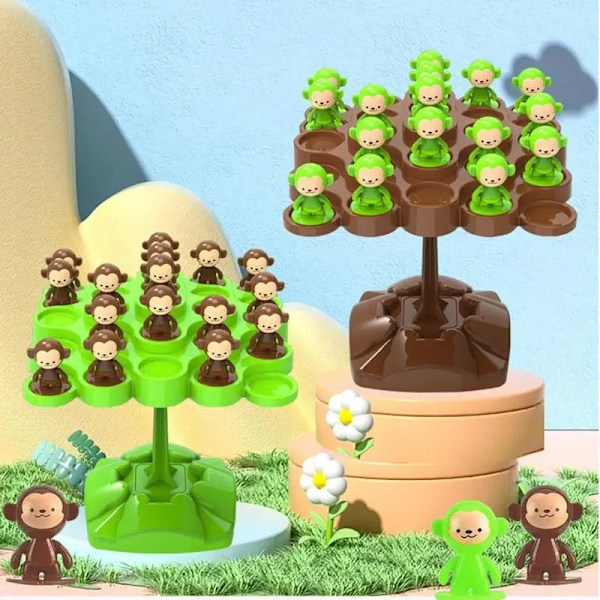 Creative Balancing Tree Toy Digital Apa Balance Scale Educational Nummer Tavla Spel
