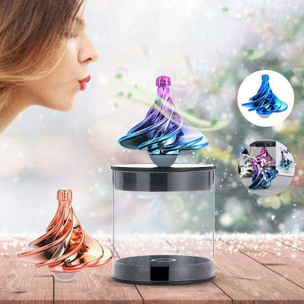 Funny Desk Wind BlowingToy Roterende Lomme Legetøj Fidget Kinetic Spinner  Voksen Stress Aflastning Legetøj