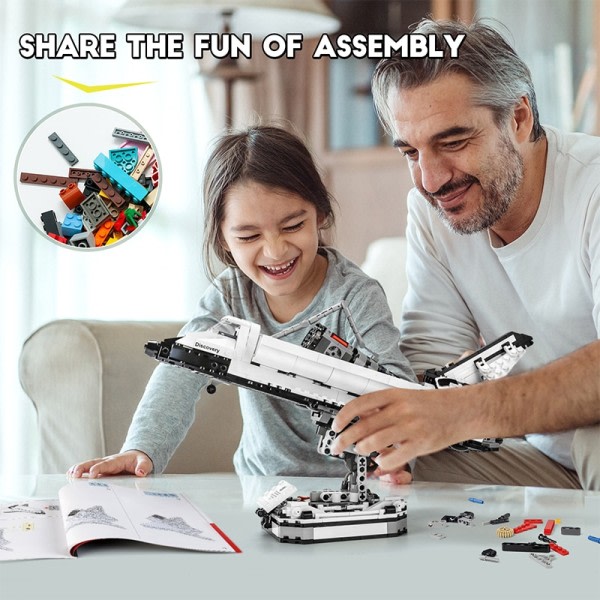 Space Toys The MOC Space Shuttle Modell Assembly Modell Bricks