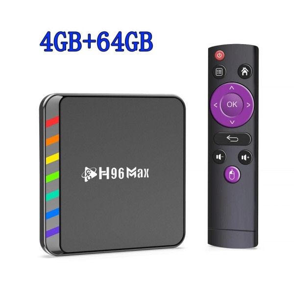 Smart TV Box Android 11  Quad Core WIFI6 4K Media Player TV Box