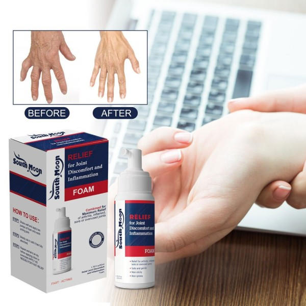 Anti Artrit Mousse kräm behandling axlar nacke muskel led smärta lindring salva