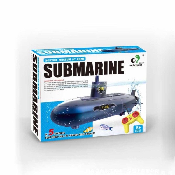 Rolig RC Mini ubåt 6 kanaler fjärrkontroll under vatten fartyg