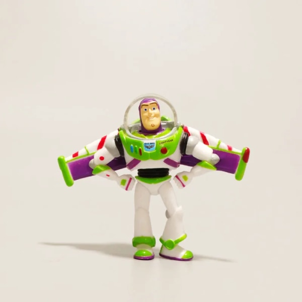 Toy Story Buzz Lightyear Strawberry Bear Action Figures Desktop Ornament