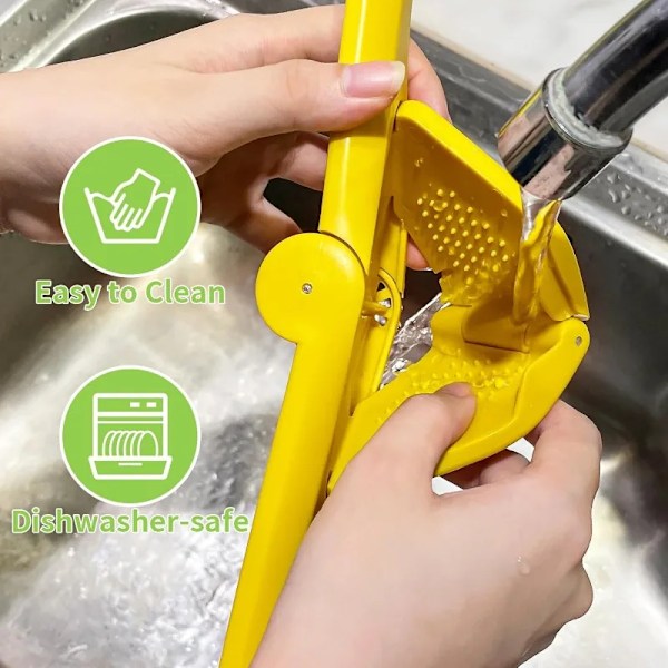 Max Juice Extraktion Citron Lime Squeezer Lätt att använda Platt Citron Squeezer med hävstång