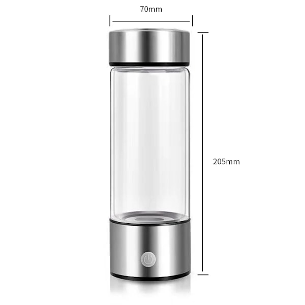 420ml Väterik Vatten Kopp Elektrisk Väte Rik Vatten Generator Flaska