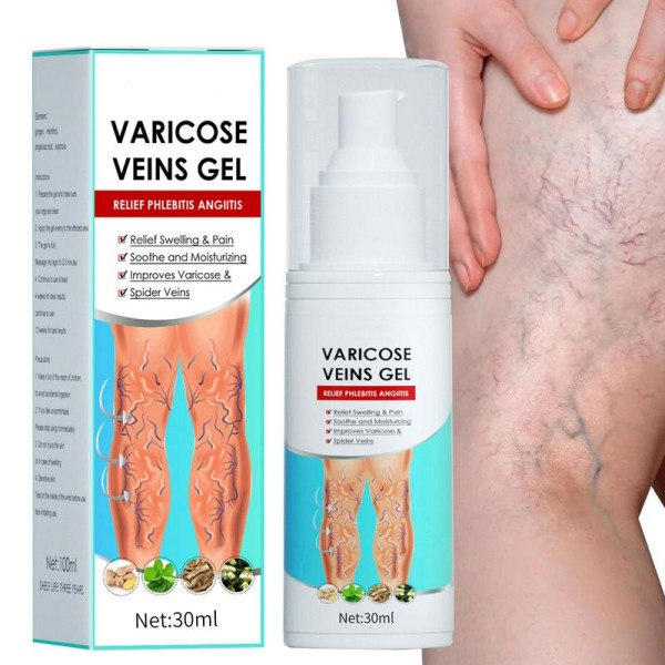 Ven salva 30ml massage gel för ben ven läkande lugnande salva för lindrande