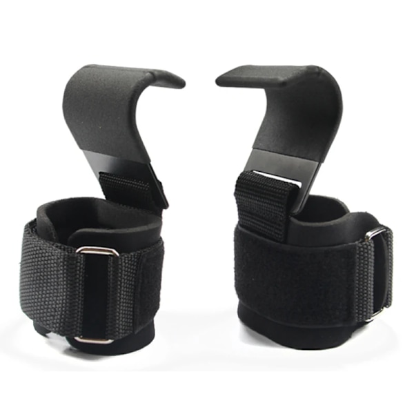 Vikt lyft krok grepp med handled omslag handstång handled rem  gym fitness krok vikt rem pull-ups power lyft handskar