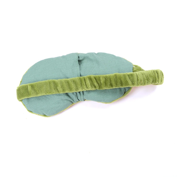 3D Sad Frog Sömnmask Naturlig Sömn Ögonskugga Täcke Skugga Ögon lapp
