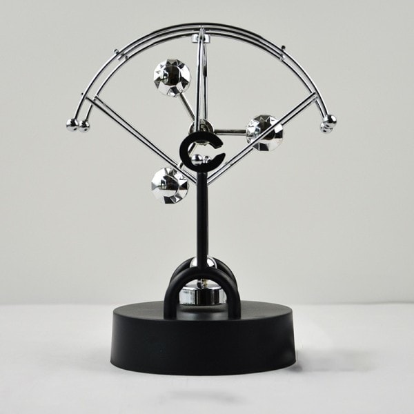 Perpetual Motion Skrivebord Dekor Newton Pendulum Kugler Kaos Gynge Ornament Barn Fysik Videnskabeligt Uddannelse Legetøj
