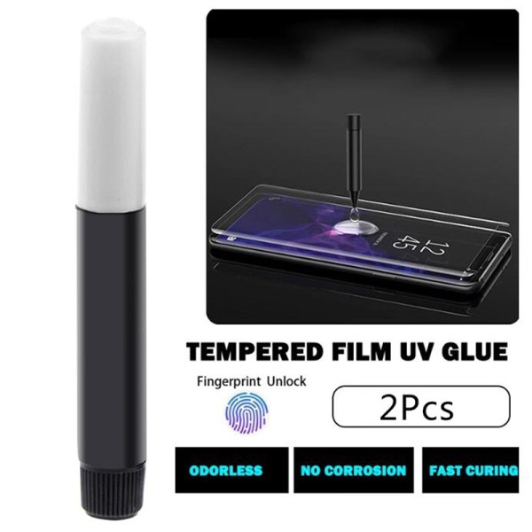 UV härdat glas lim skärm skydd