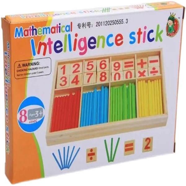 Lapset's matematiikka opetus apuvälineet, laskenta kepit