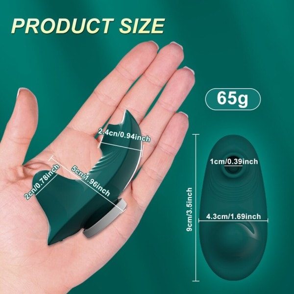 Bluetooth Vibrator For Kvinder Fjernbetjening Kontrol Mini Klitoris Sucker
