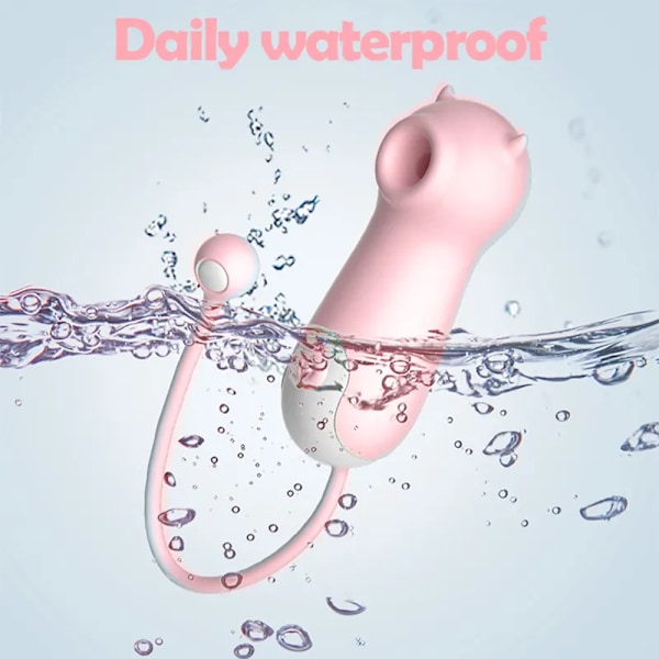 Suger Klit Nipple Vibrator for Kvinne Klitoris Vagina Vacuum Stimulator Masturbator Vibrator Sex Leker