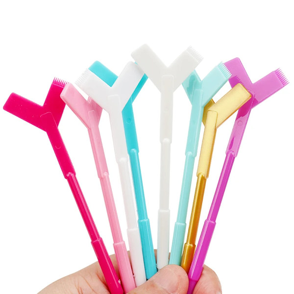 10 bitar Återanvändbar Plast Ögonfrans Perming Stick Verktyg