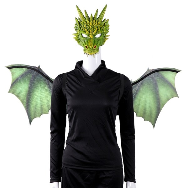 Demon Wings Cosplay Dragon mask wings set devil Wing Halloween Kostume Rekvisitter