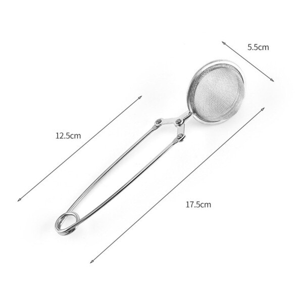 Tea Infuser Ruostumaton teräs Tee siivilä