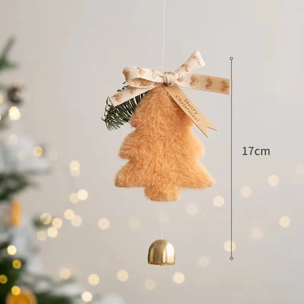 Hyvää joulua tähti riipus kello  joulu puu riippuva koristeet joulu koristeet
