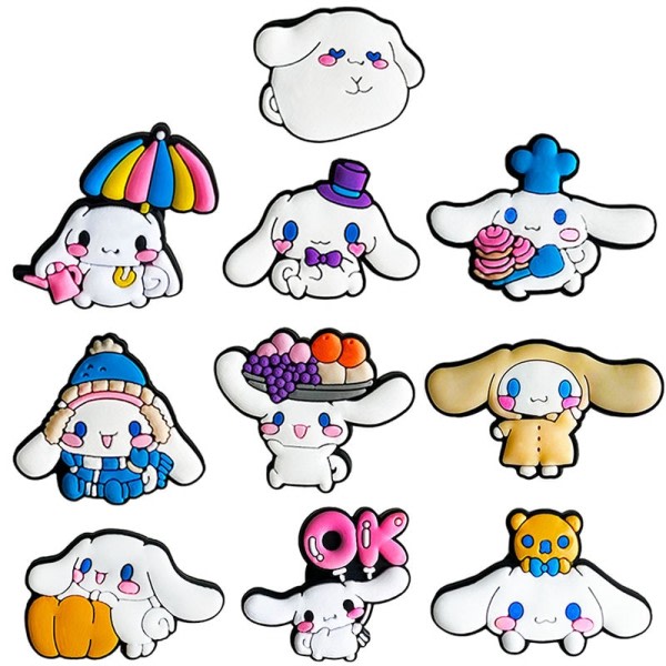 10 kpl sarjakuva Sanrio sarja kenkä korut teetä asusteet