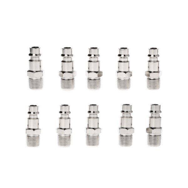 1st Euro Air Line Slang Fitting Luft Kompressor Anslutning Quick Release Koppling Plug Socket Connector
