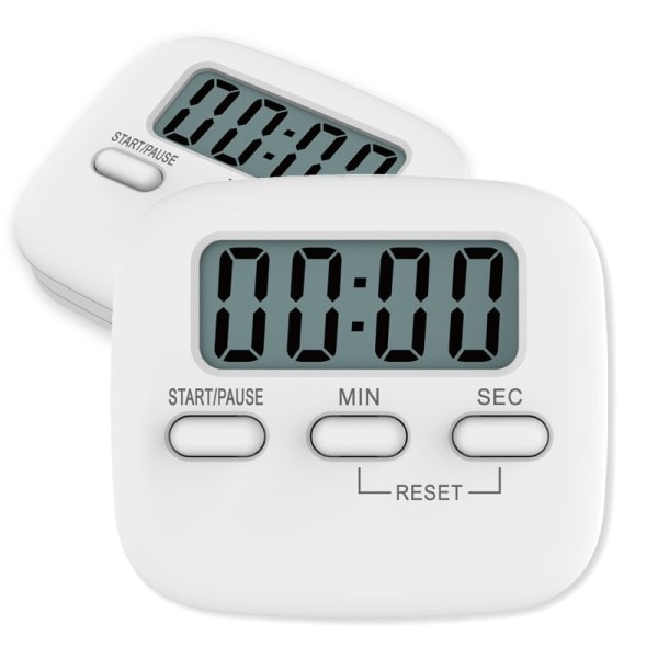 Digital Kjøkken Timer, Matlaging Timer, Sterk Magnet Tilbake, for Matlaging Baking Sport Spill Kontor