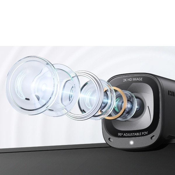PowerConf C200 2K webkamera for bærbar datamaskin mini usb web kamera støy kansellering  web kamera