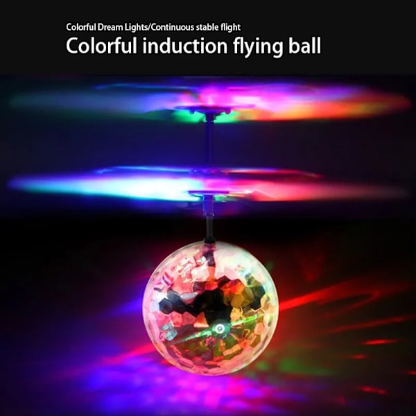 Kendning Mini LED Lys Importør Fargerik Crystal Ball  Flying Airplane, Helikopter