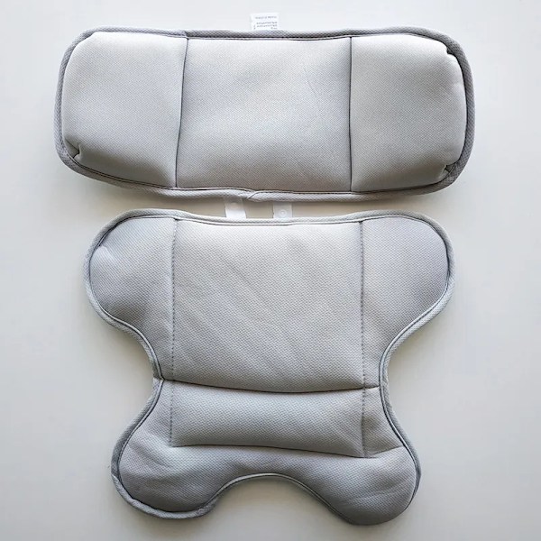 Baby huvud nacke stöd kudde madrass andningsbar mesh pad barnvagn varm madrass tillbehör