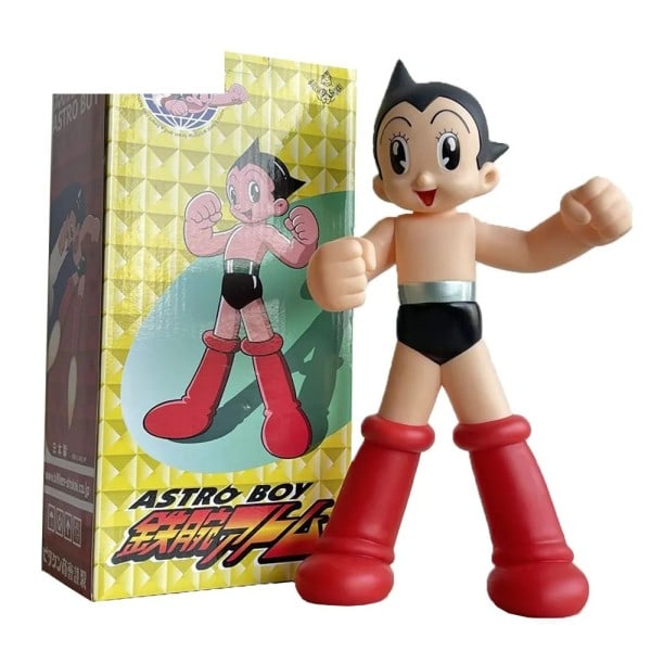 Anime AstroBoy Mighty Atom Large Figure Atom Movable Action Figures PVC Staty Collection Modell Leksaker