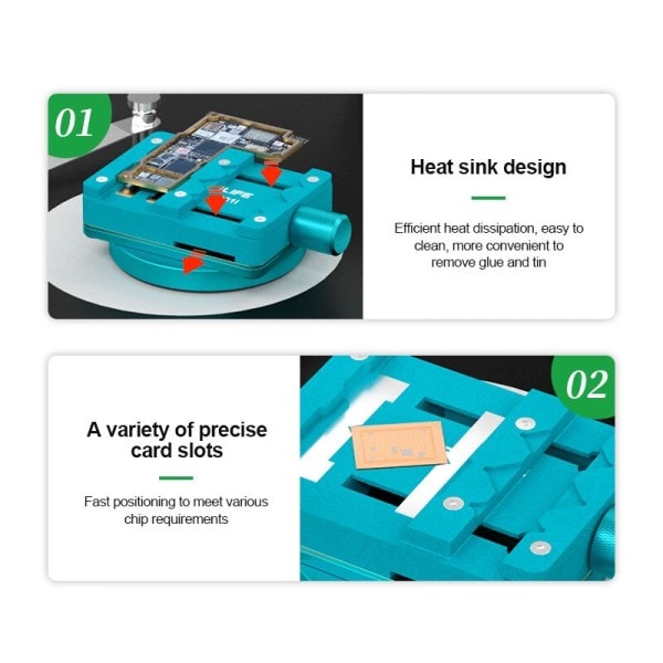 Mini fixtur moderkort chip BGA för mobil telefon PCB multifunktion klämma