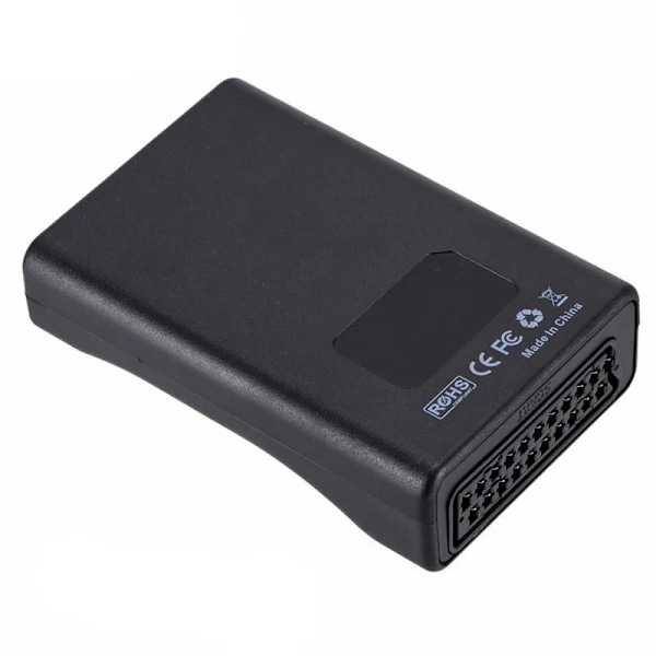 1080P SCART HDMI Muunnin Video Audio sovitin Upscale AV Signaali HD vastaanotin TV DVD