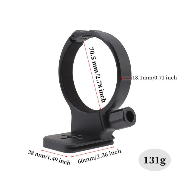 Lins Stativ Mount Ring Quick Release Stativ Krage