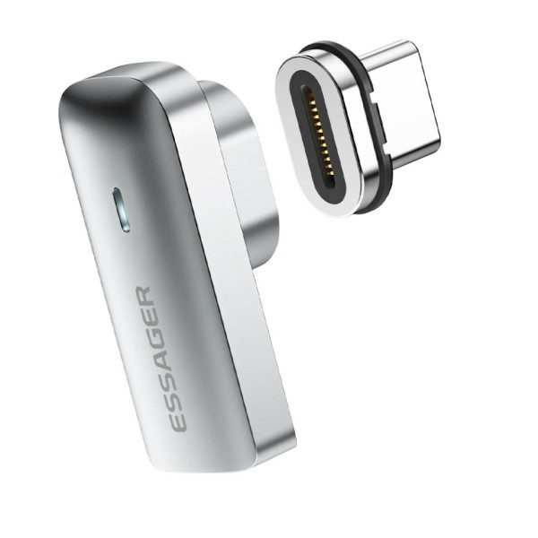 Magnetisk USB C OTG Adapter Rask Lading Type C Magnet kontakt