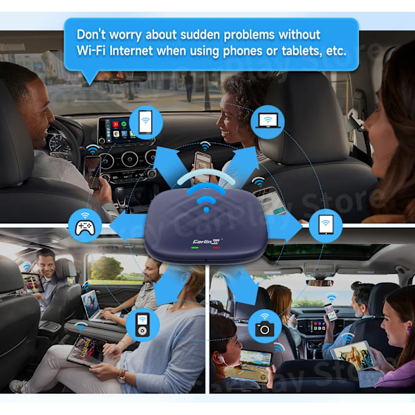 Android 13 Magic Box Wireless Carplay Android Auto Netflixille Youtube Android Car Play Video Box QCM 665 Smart BT