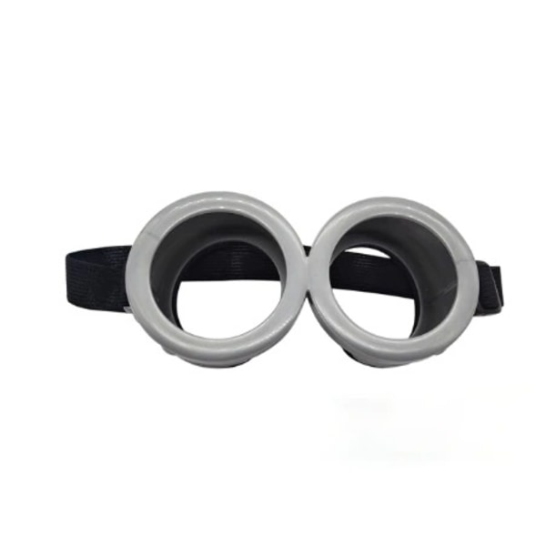 Hauska koriste minions Cosplay asu lasit juhla rekvisiitta 3D pyöreä lasi