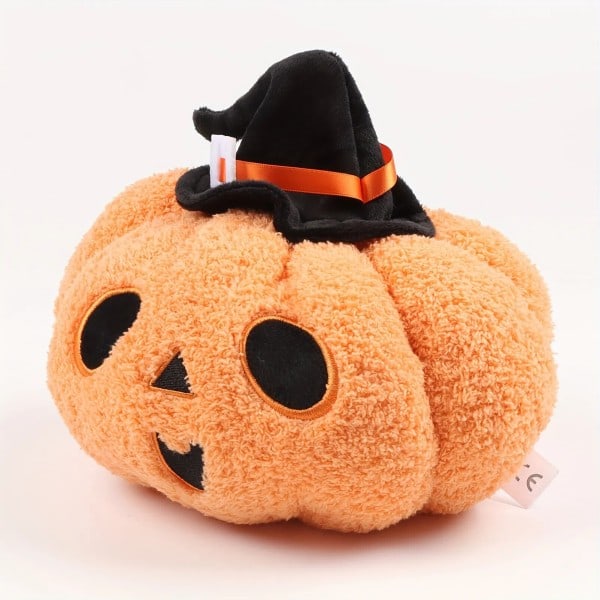 Halloween Gresskar Plysj Leketøy Mykt Fylt Gresskar Plushie Dukke for Barn Gaver Halloween Dekor