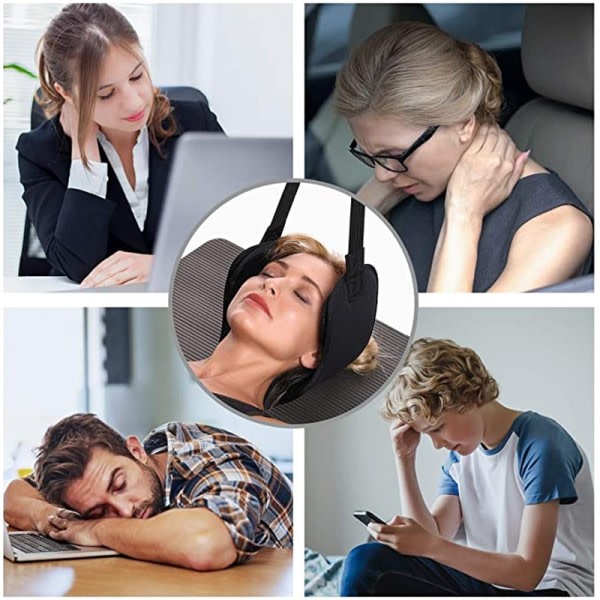 Nacke Traction Massager Cervicales För att Reducera Nack Smärta Lättnad Avslappning