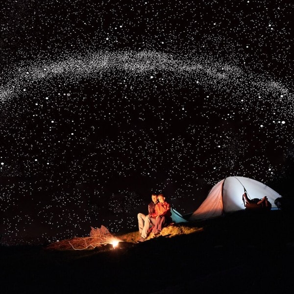 LED Stjerne Projektor Natt Lys 6 i 1 Planetarium Projeksjon Galaxy Starry Sky Projektor Lampe