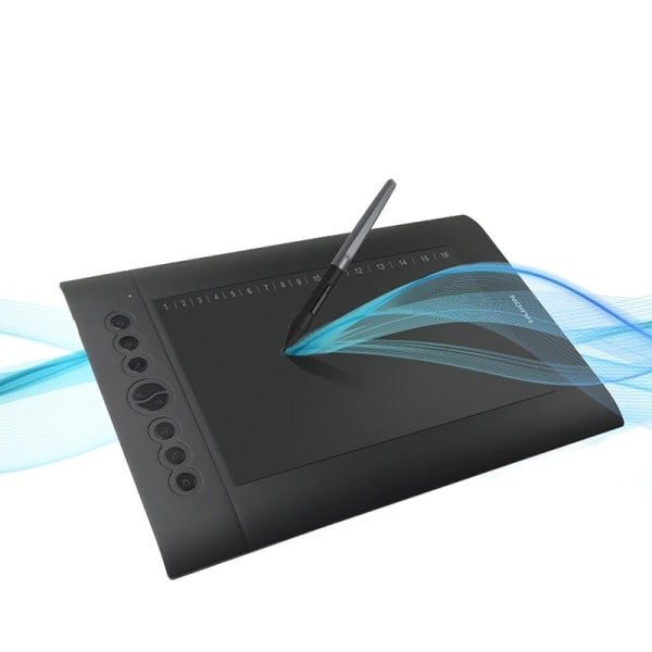 Grafikk nettbrett profesjonelt tegning digitalt nettbrett batterifri penn nettbrett