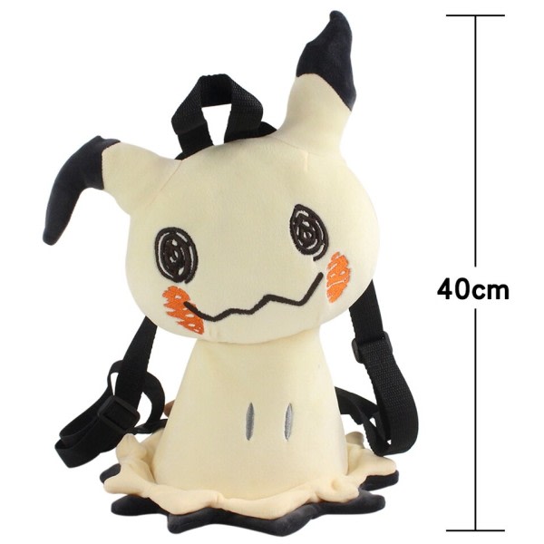 40 cm Anime Mimikyu Plysch Doll Ryggsäck Modell För Barn Student Skolväska Barn Hög Kapacitet