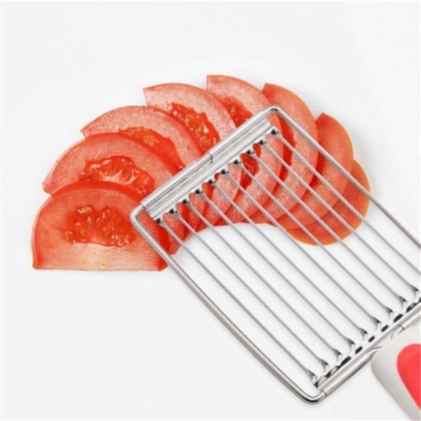 Rostfritt stål Tomat Skärare Frukt Grönsak Skärare Tomat Skärare