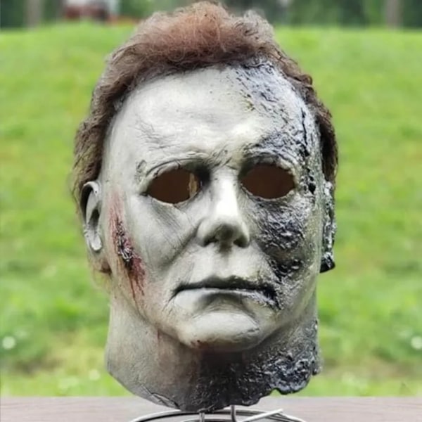 Halloween Michael Myers Maske Skræmmende Killer Fuld Hoved Maske