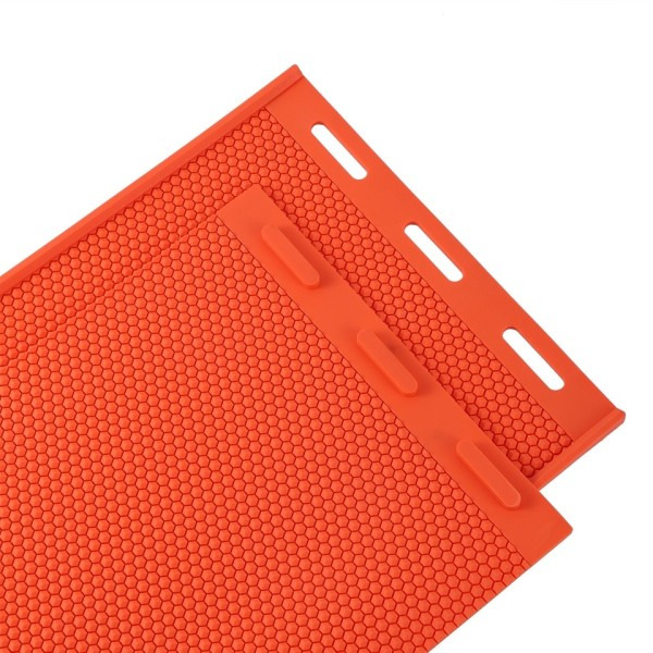 Mjuk PVC Bivax Mögel Foundation Bee Hive Basis Press Sheet Mould Bivax Press Sheet