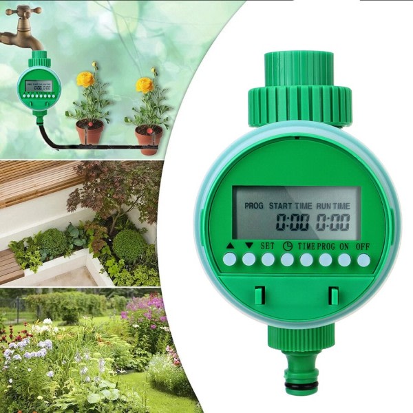 Automatisk Irrigation Timer Have Vand Kontrol Enhed Intelligence Ventil