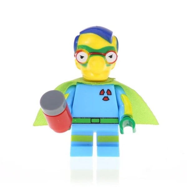 Tecknad The Simpsons Anime Mini Action Figurer Gör-det-själv Församling Byggnadsblock Utbildningsmodell leksaker