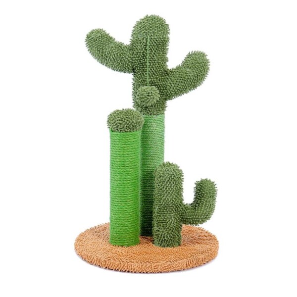 Kaktus Stil Katt Träd Hus Klättring Stretching stolpar