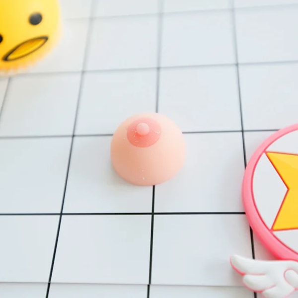 Penis Dick Shape Toy Långsam Rising Stress Lättnad Leksaker Långsam Rebound PU Dekompression Koppla av Tryck Leksaker