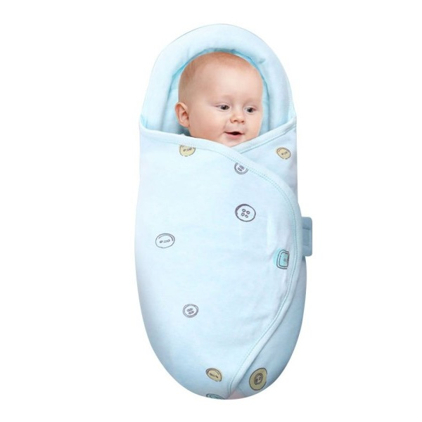 Baby Sovväska Nyfödd Huvud Shaping Nack Protector Design Baby Wrap Fit