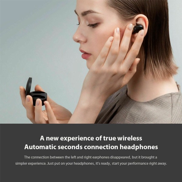 Hörlur TWS Bluetooth 5.0 Hörlurar Stereo True Trådlös Hörlurar in-Ear Handsfree Sport Headset