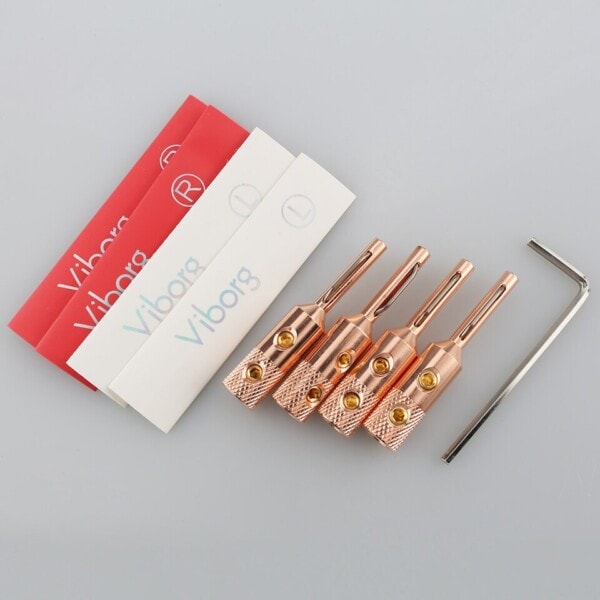 Viborg VB401 Pure Copper Banana plug